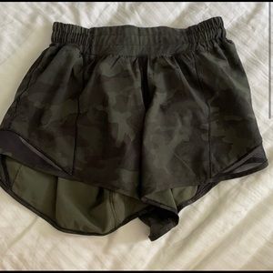 lulu lemon camo shorts